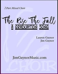 The Rise The Fall Two-Part Mixed choral sheet music cover Thumbnail